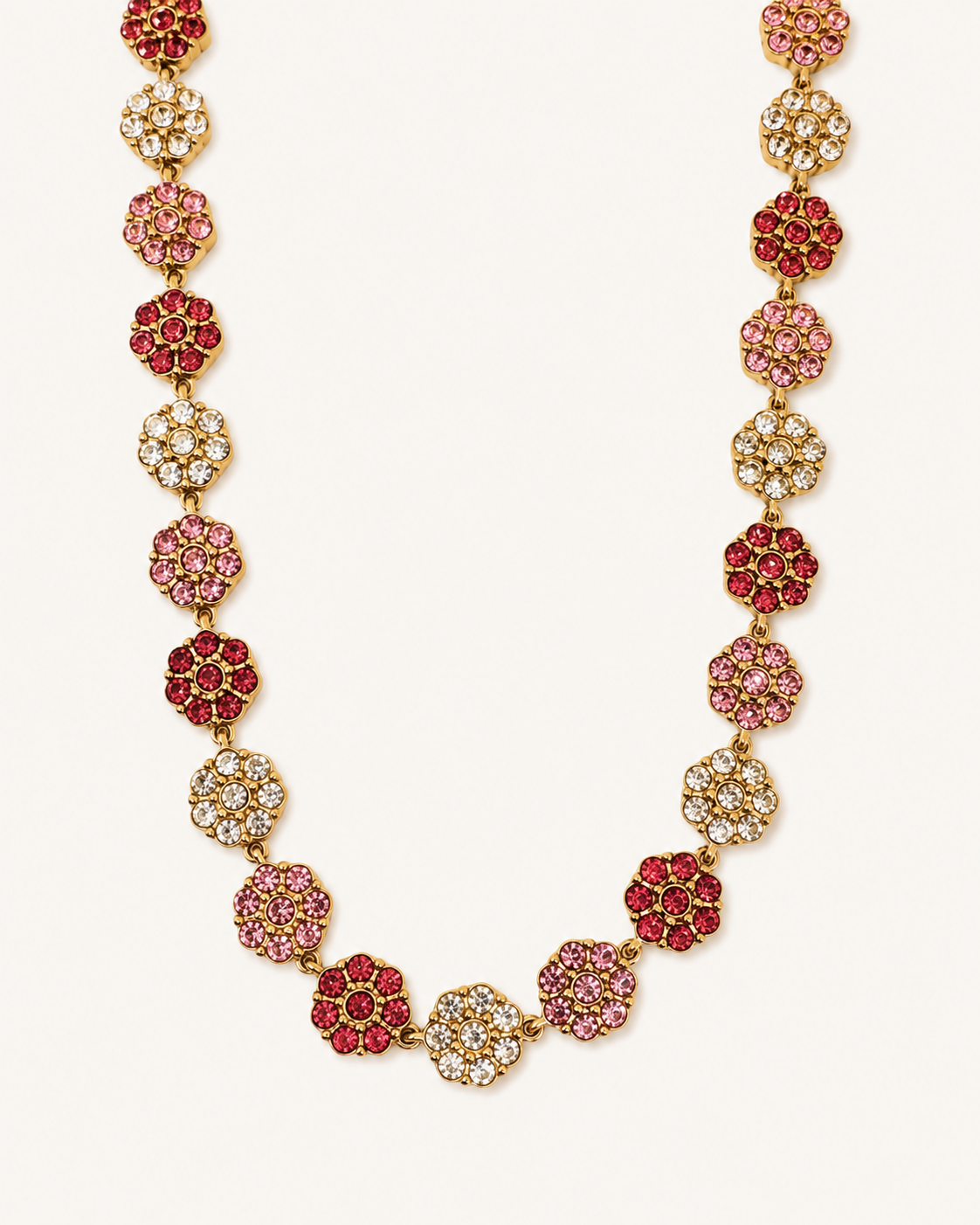 Collier Majesté rose