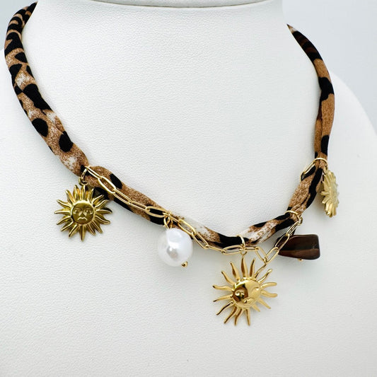 Collier Breloques Amy Soleil