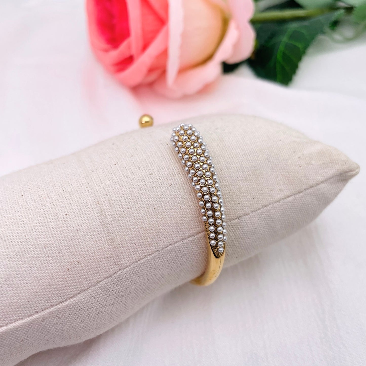 Bracelet jonc Perla