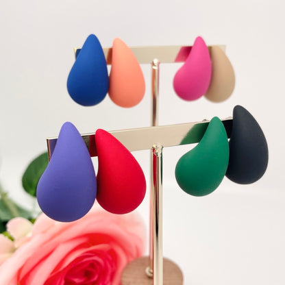 Boucles D'oreilles Goutte d'Eau couleurs