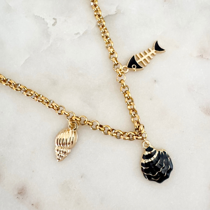 Collier Muriel noir