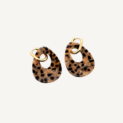 Boucles d'oreilles Chiara Écaille
