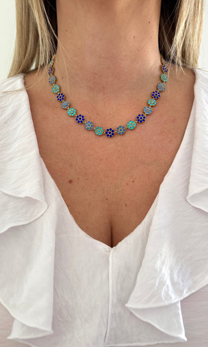 Collier Majesté bleu