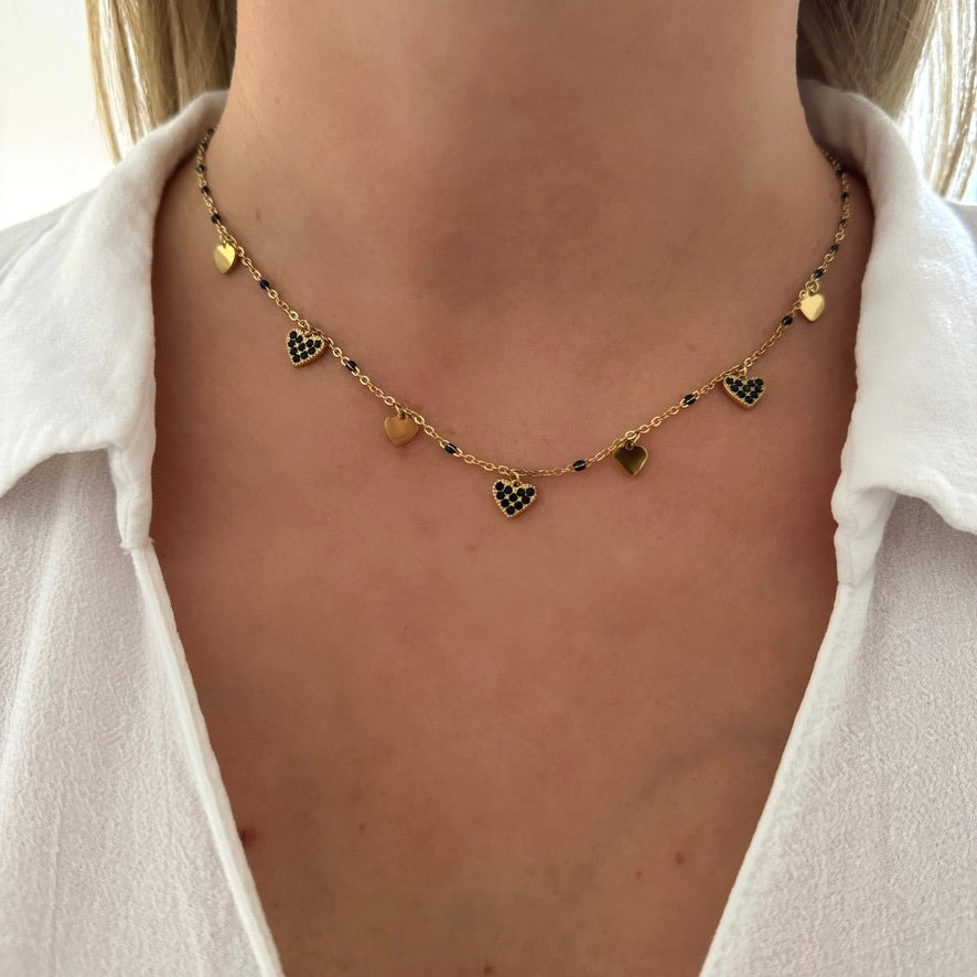Collier Léya noir