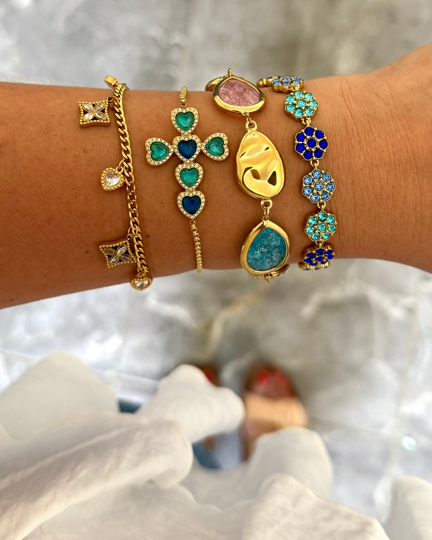 Bracelet Romance bleu