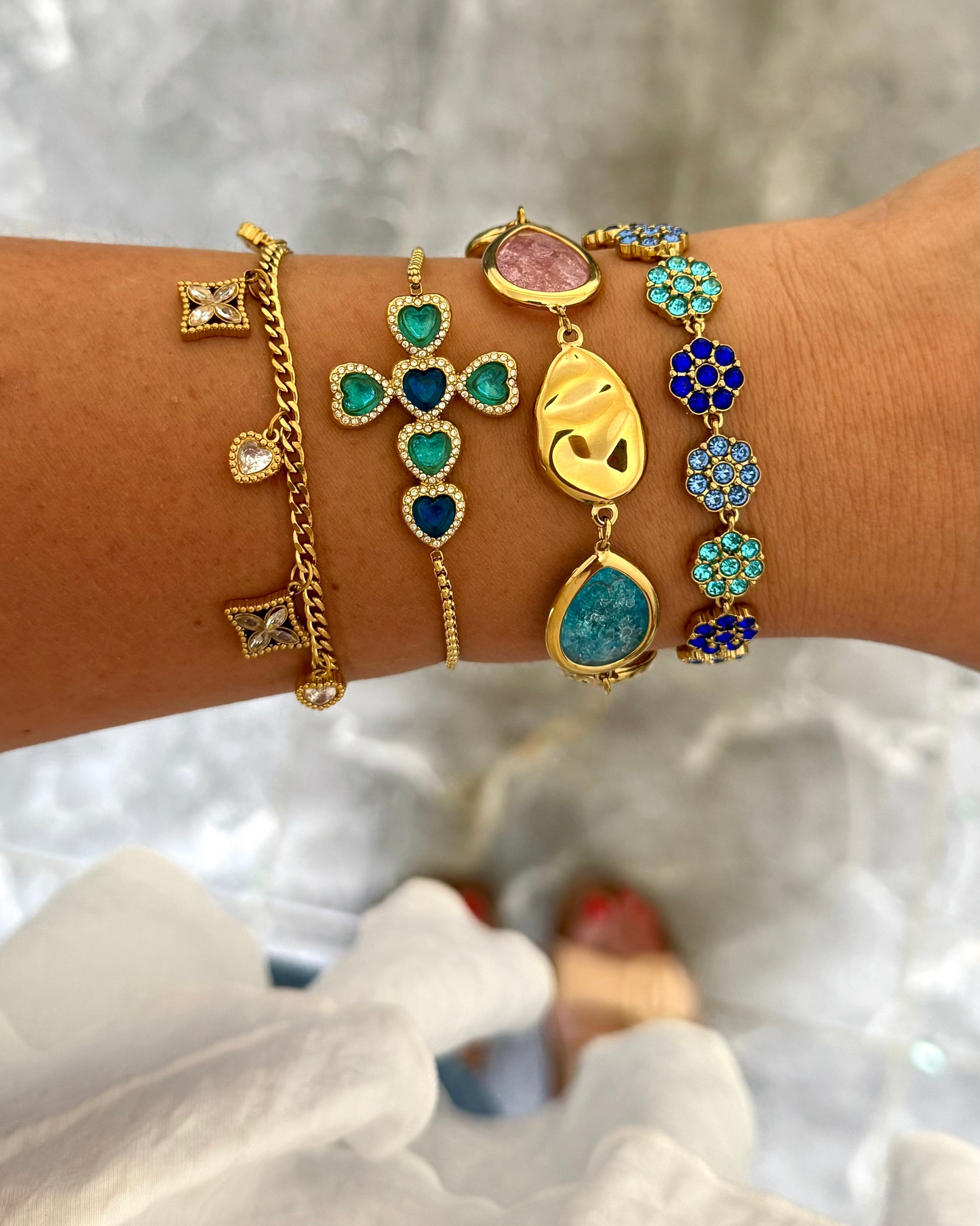 Bracelet Majesté bleu