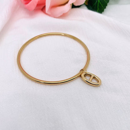 Bracelet jonc Breloque Marine