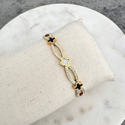 Bracelet jonc Elyn doré
