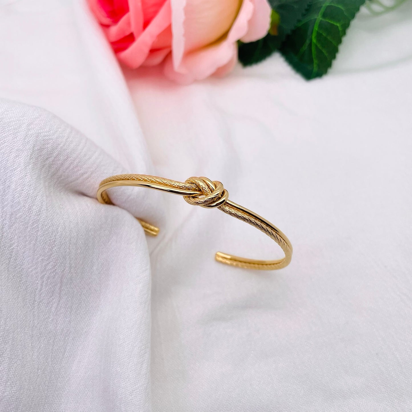 Bracelet jonc Noeud