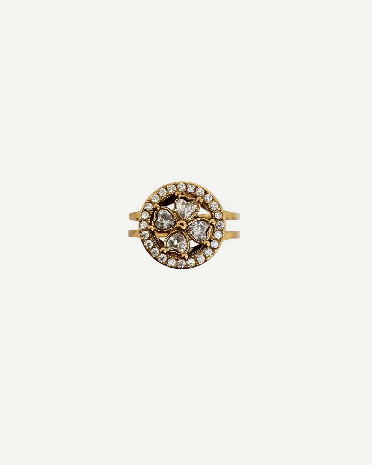 Bague anti stress Trèfle