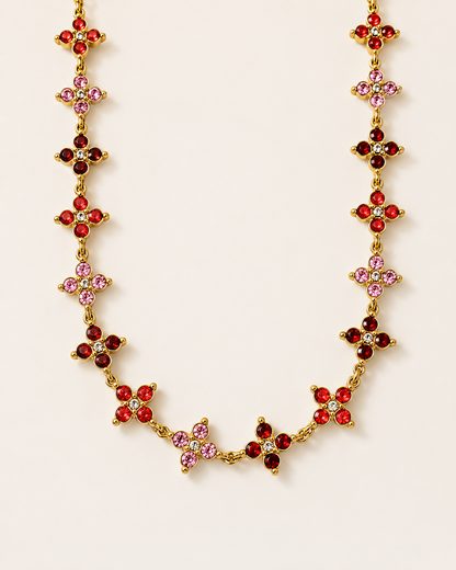 Collier Princesse rouge
