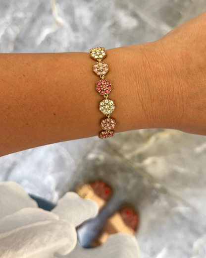 Bracelet Majesté rose