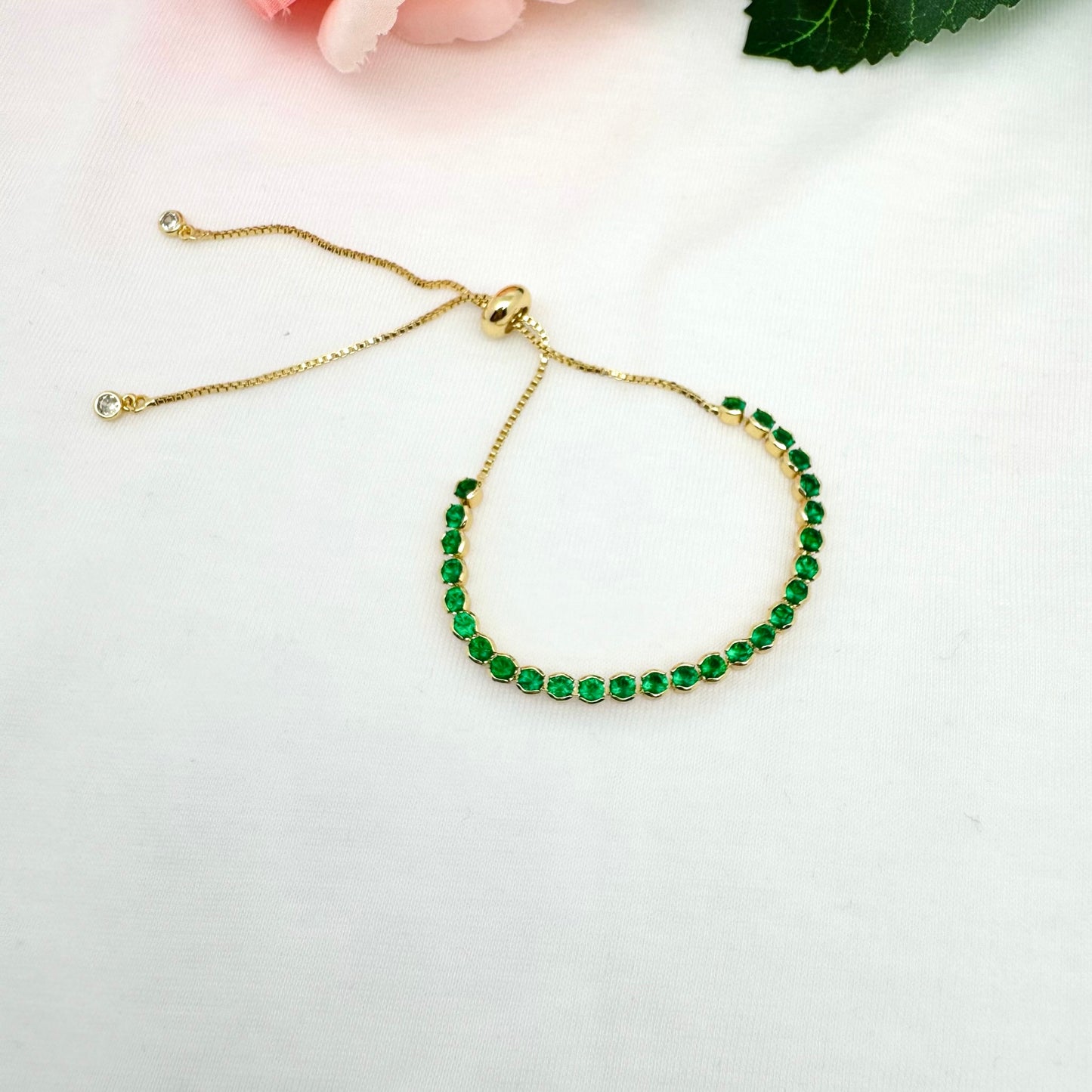 Bracelet Leslie vert
