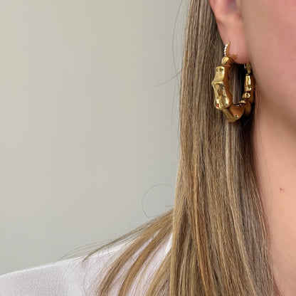 Boucles d'oreilles créoles Sophia
