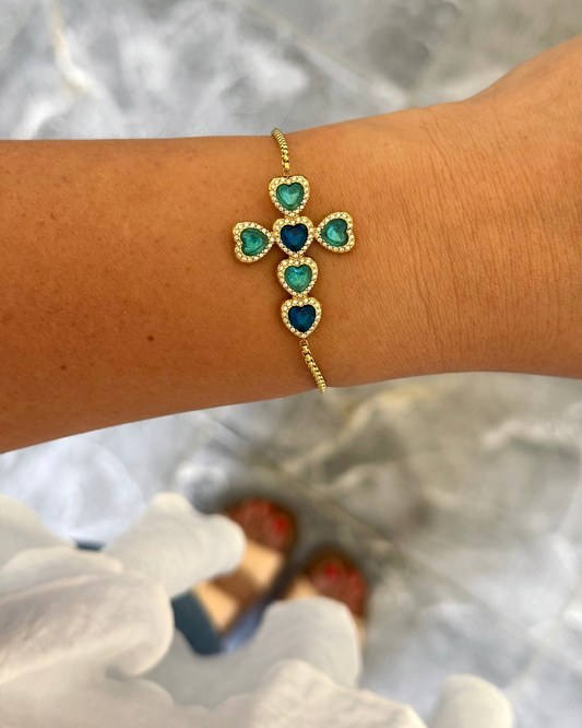Bracelet Romance bleu