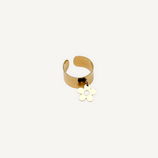 Bague Breloque Fleur
