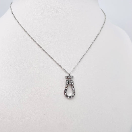 Collier Holly argenté