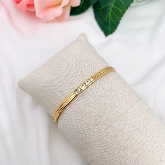 Bracelet jonc Rosalina