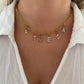 Charms lettres initiales zircons