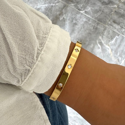 Bracelet jonc Celeste