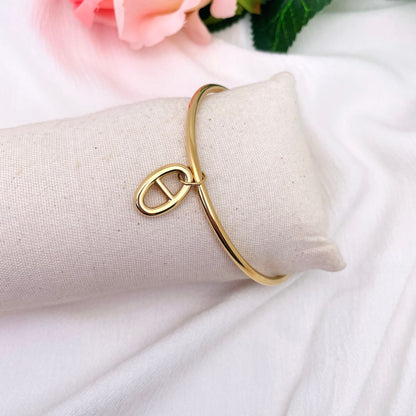 Bracelet jonc Breloque Marine