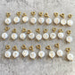 Charms lettres initiales nacre