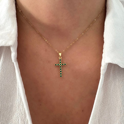 Collier Loane vert
