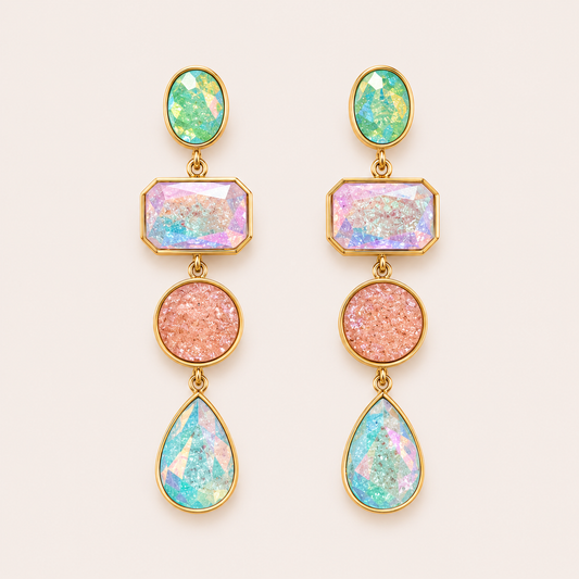 Boucles d'oreilles Mermaid