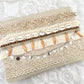 Pochette brodée
