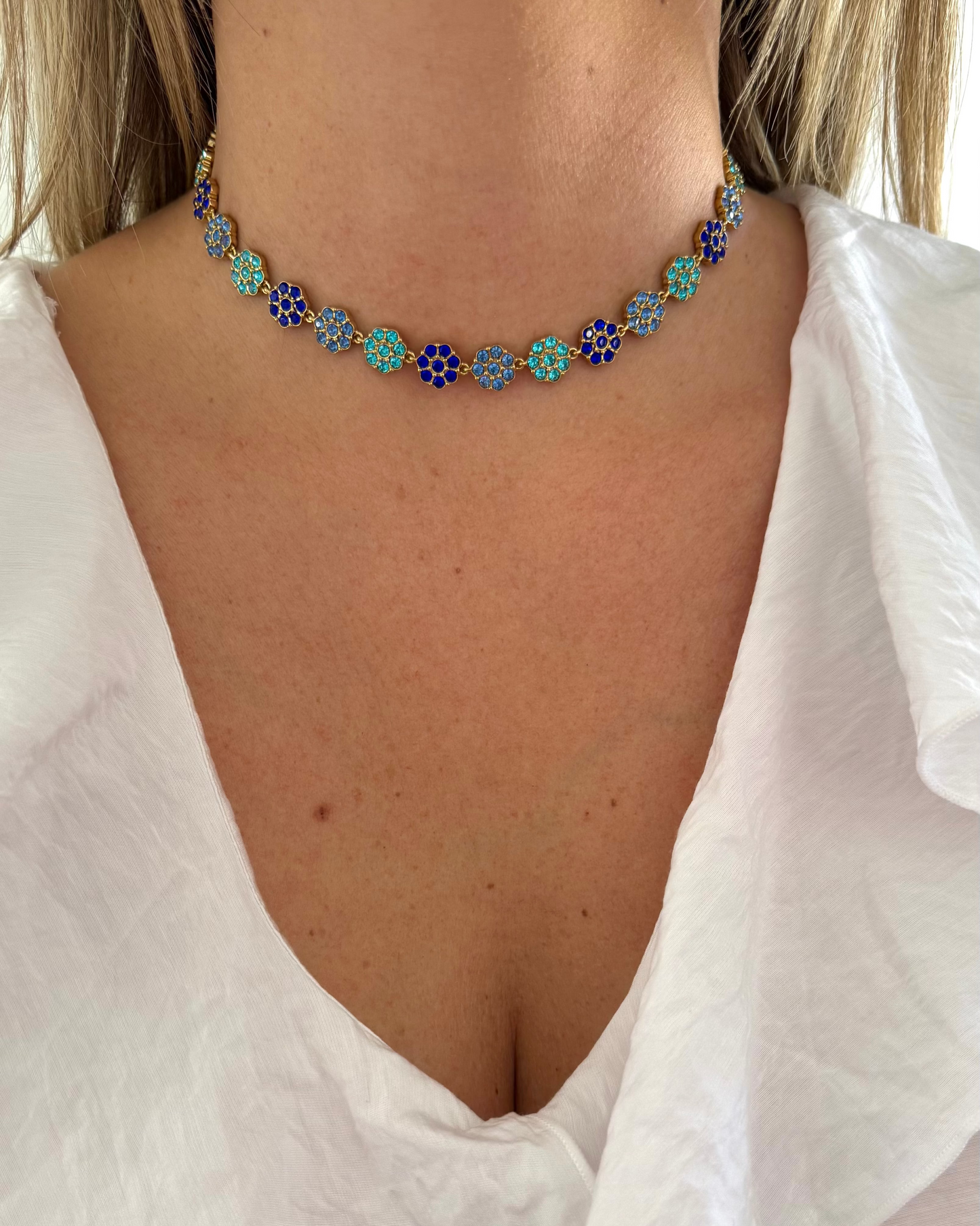 Collier Majesté bleu