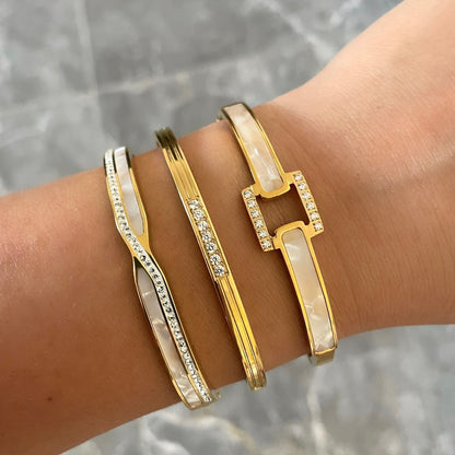 Bracelet jonc Rosalina
