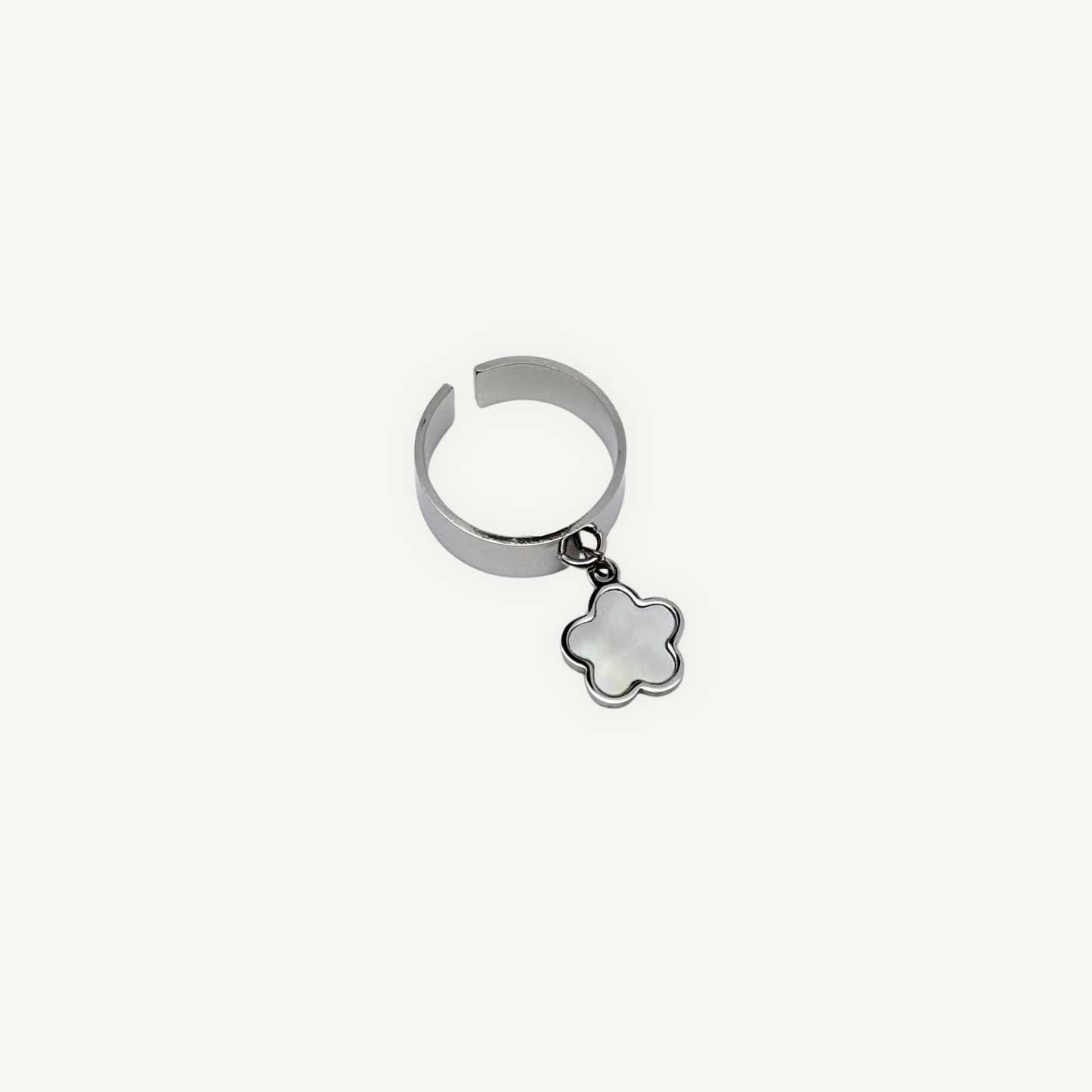 Bague Breloque Trèfle