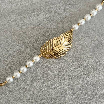 Bracelet Feuille