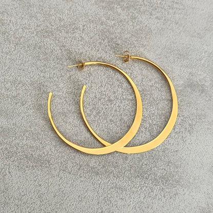 Boucles d'oreilles créoles Elya