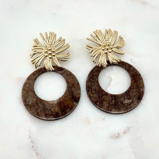 Boucles d'oreilles Dalia