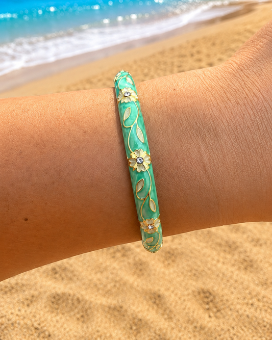 Jonc Thaïlandais Petites Fleurs