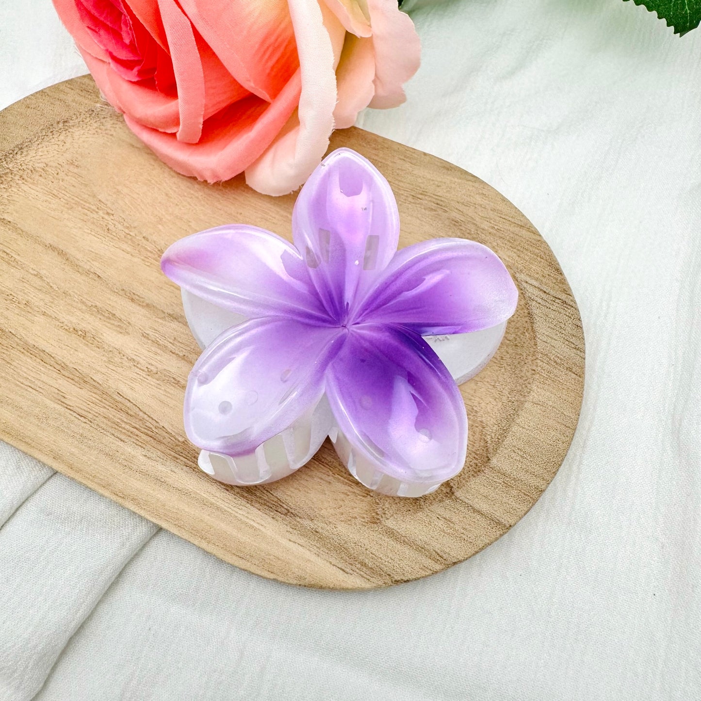 Pince à cheveux Fleur couleurs