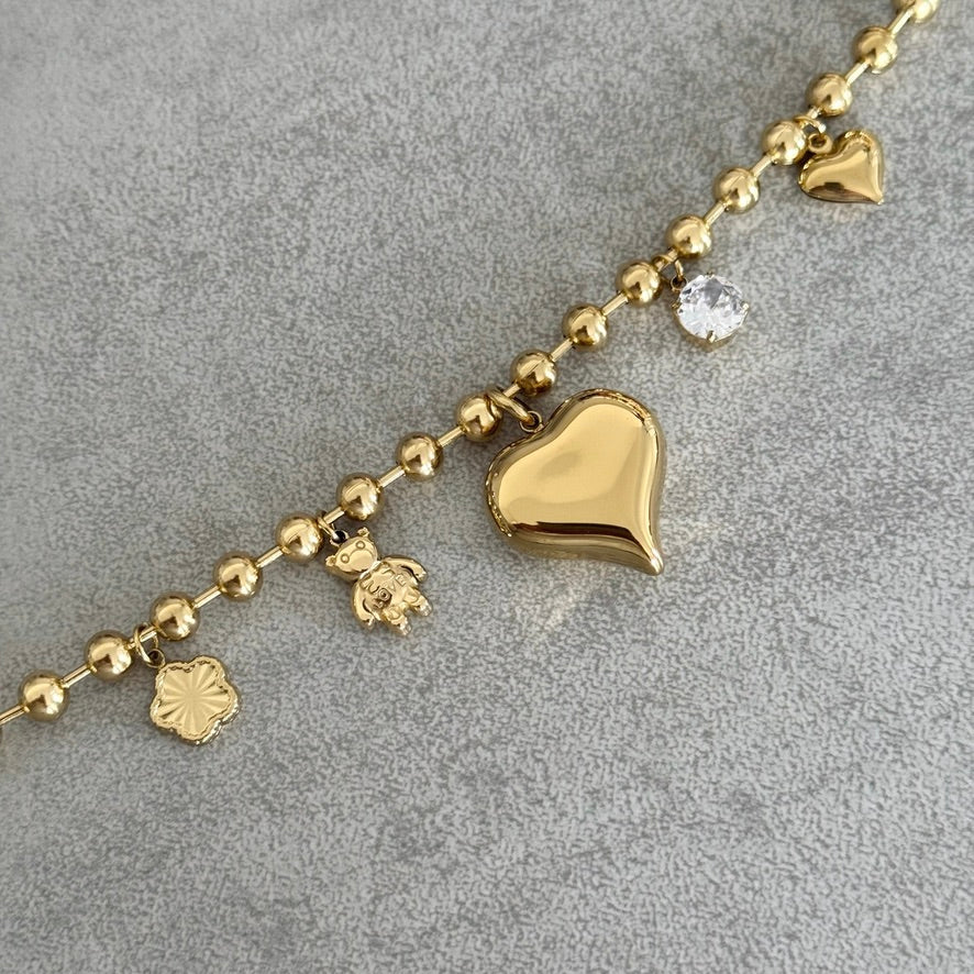 Bracelet Breloques Léonne