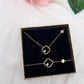 Coffret parure bijoux Trèfle