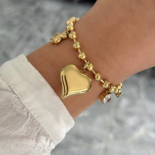 Bracelet Breloques Léonne