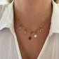 Charms lettres initiales zircons