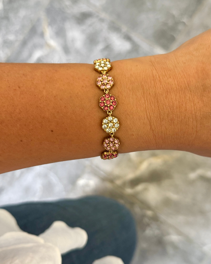 Bracelet Majesté rose