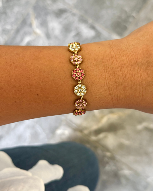 Bracelet Majesté rose