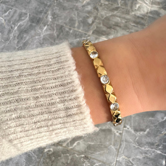 Bracelet jonc Adelia