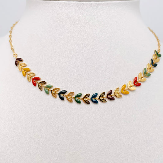 Collier Rosélie Choco
