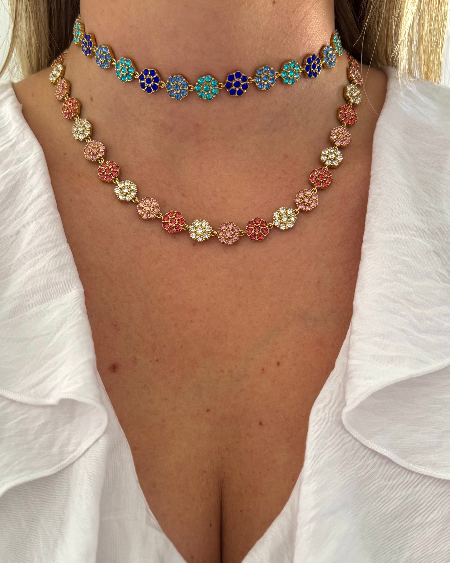Collier Majesté bleu