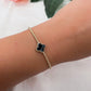 Bracelet Jonc Trèfle