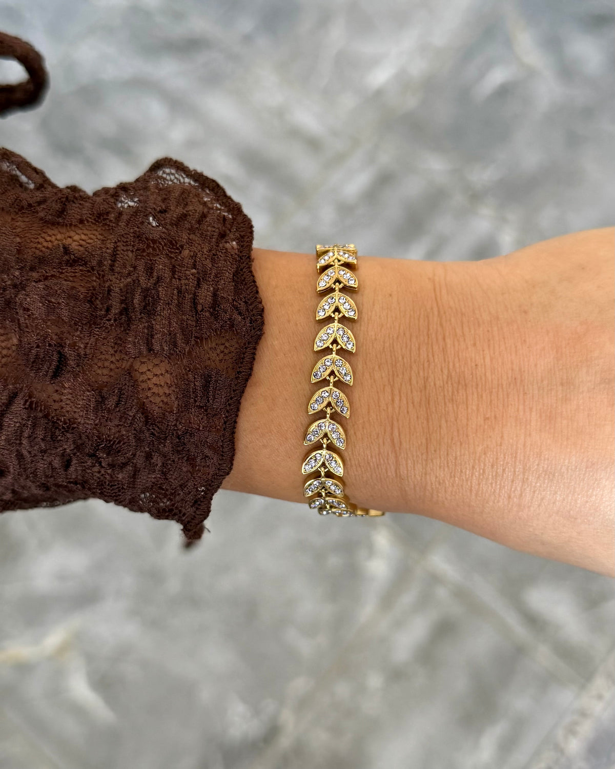 Bracelet Eden Mauve