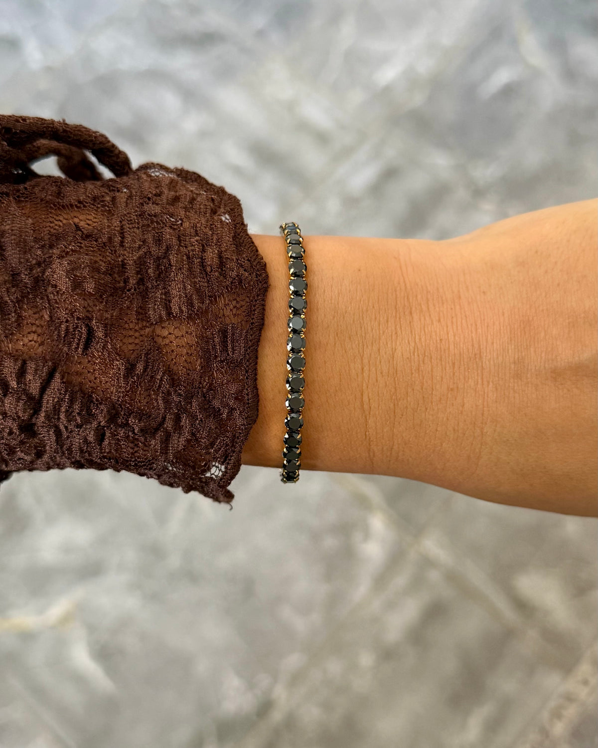 Bracelet Riviera Noir