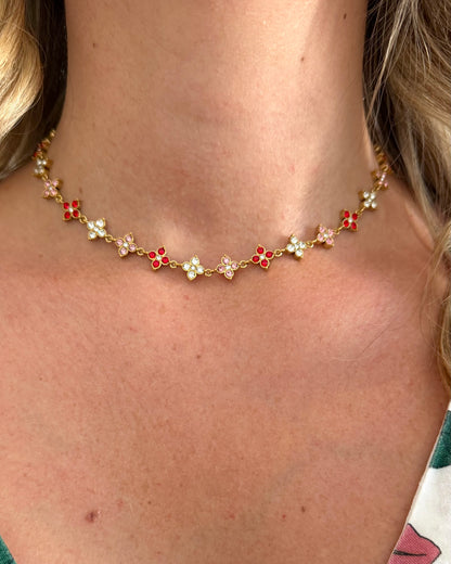 Collier Princesse Rubis